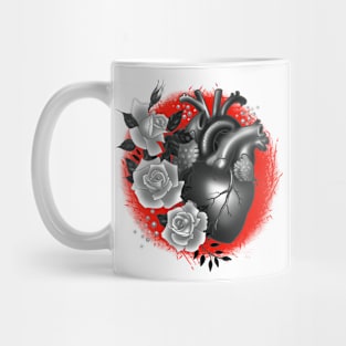 Floral Heart Mug